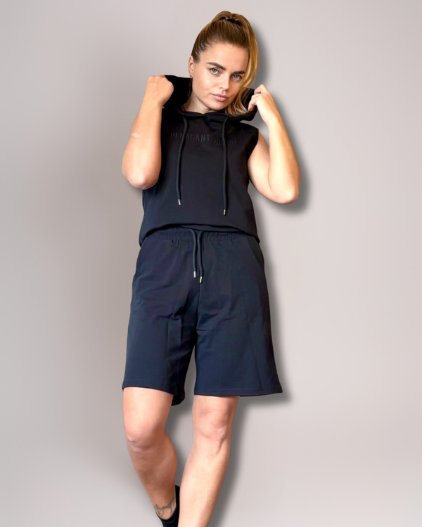 Black Two-Pice Set - Structured Ease